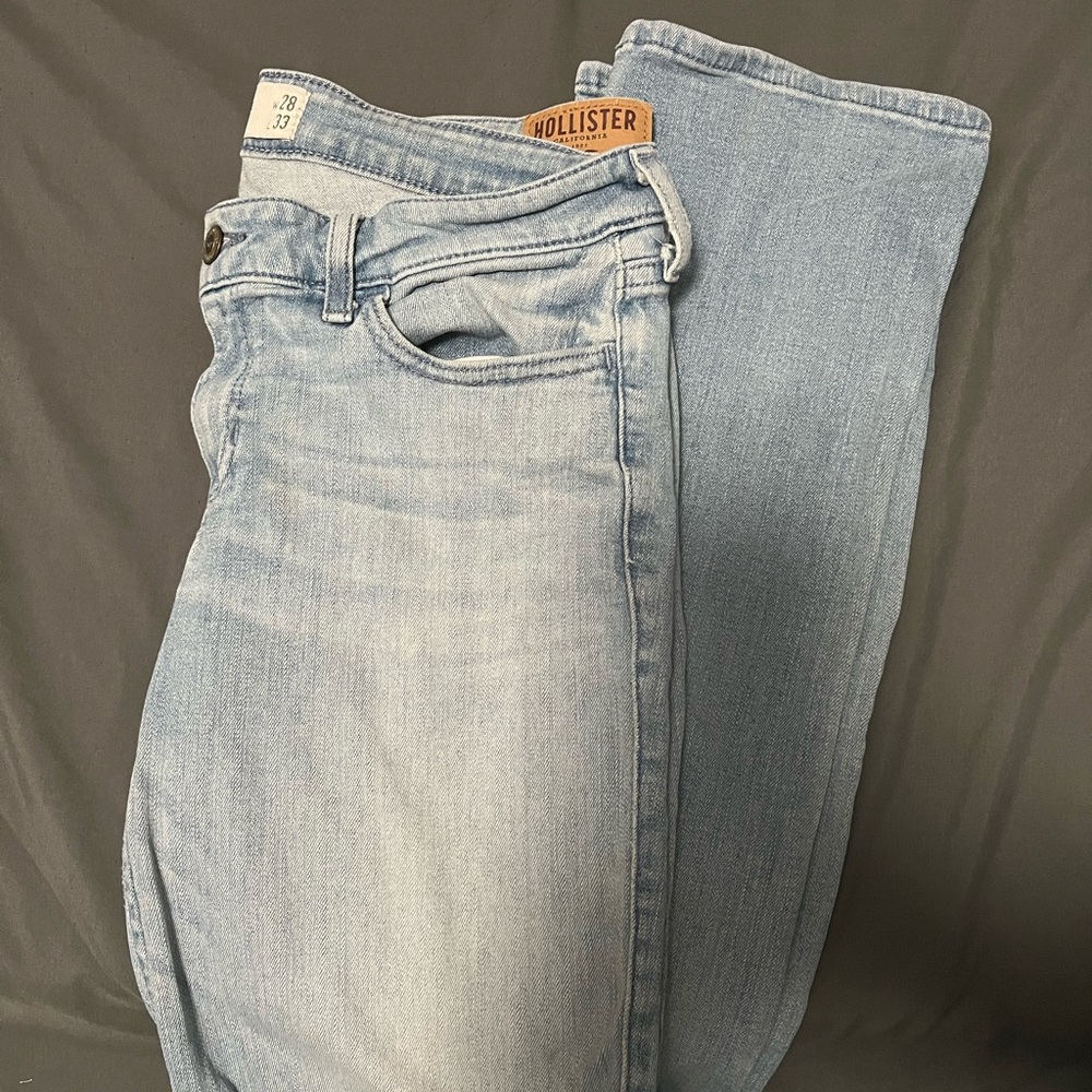 Hollister Blue Boot Cut Jeans